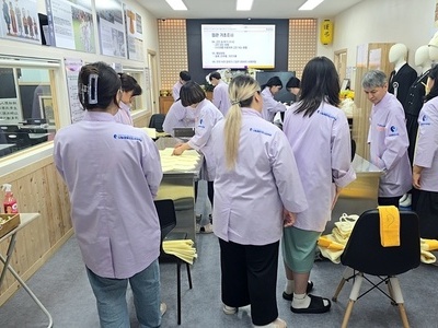 나눔장례지도사교육원 입관실습 교육